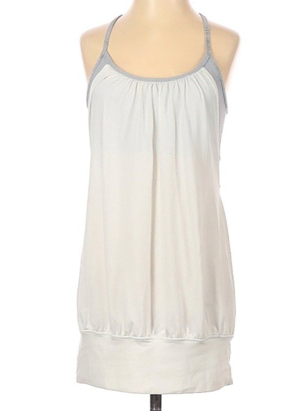 Lululemon Run No Limit Racerback Tank Top Built In Bra